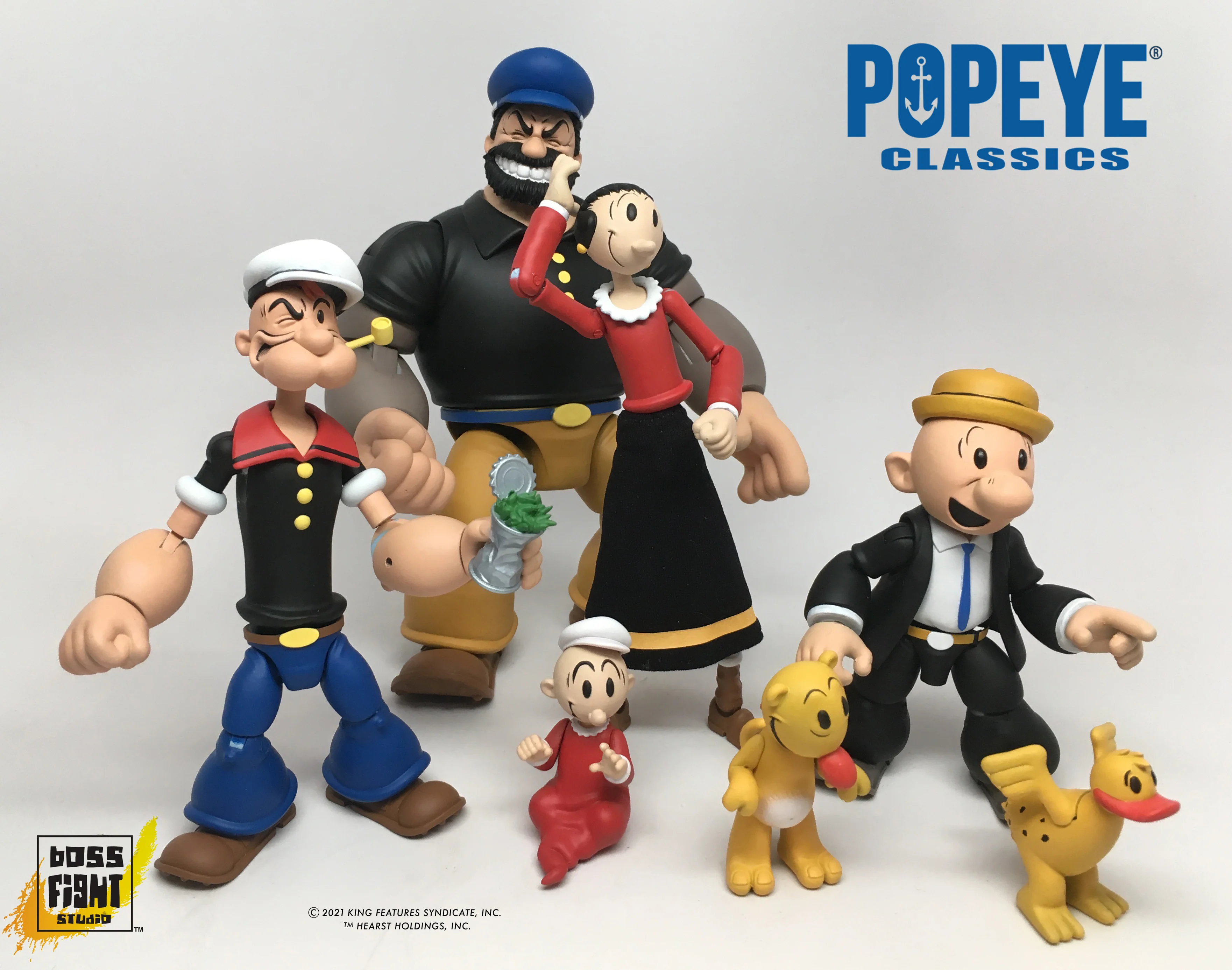 Popeye Classics Action Figure: Bluto Action Figure - Image 12