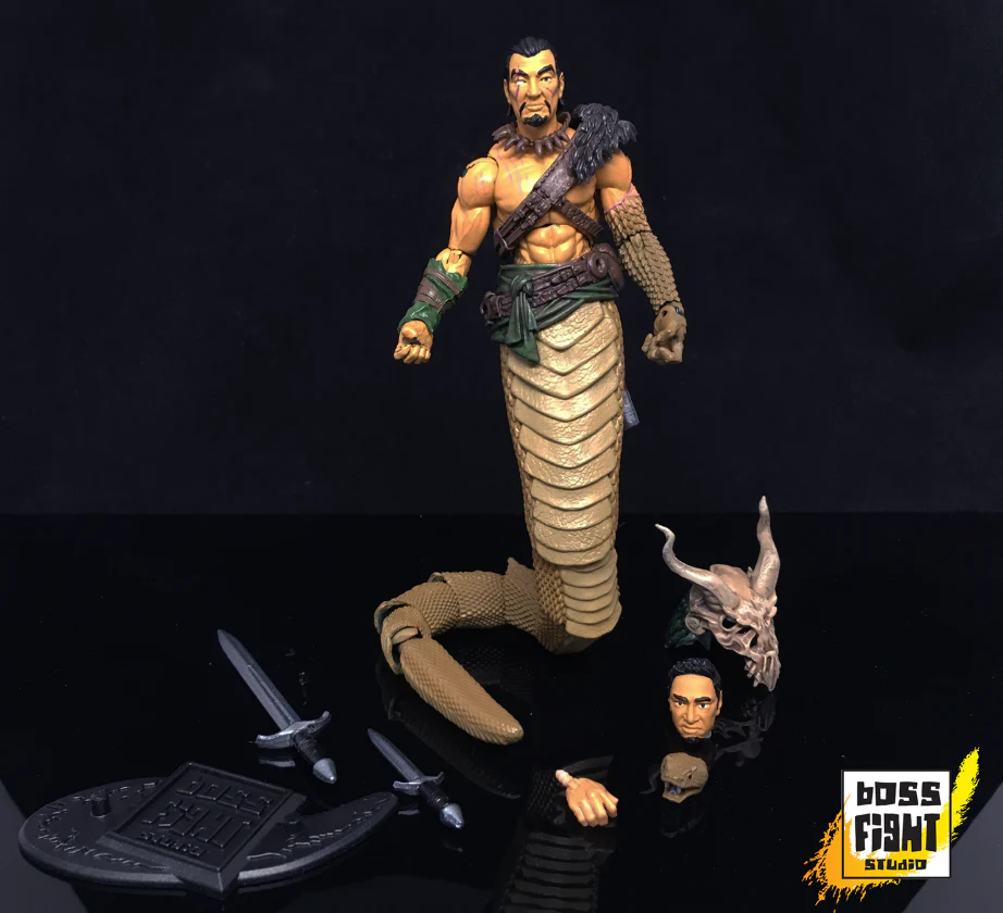 Vitruvian H.A.C.K.S. Action Figure: Naga - Image 9