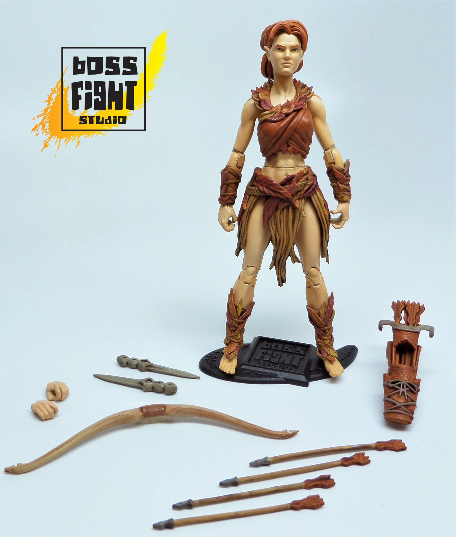 Vitruvian H.A.C.K.S. Action Figure: Aiyana - Autumn Branch Elven Archer - Image 3