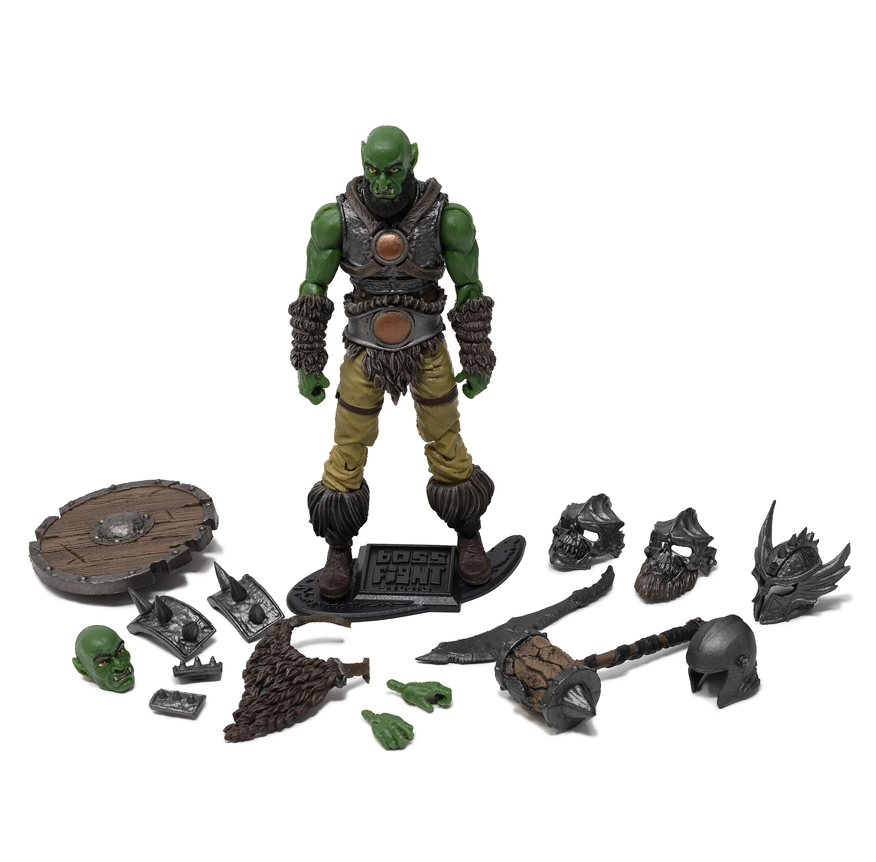 Vitruvian H.A.C.K.S. Action Figure: Male Orc Conqueror - Image 7