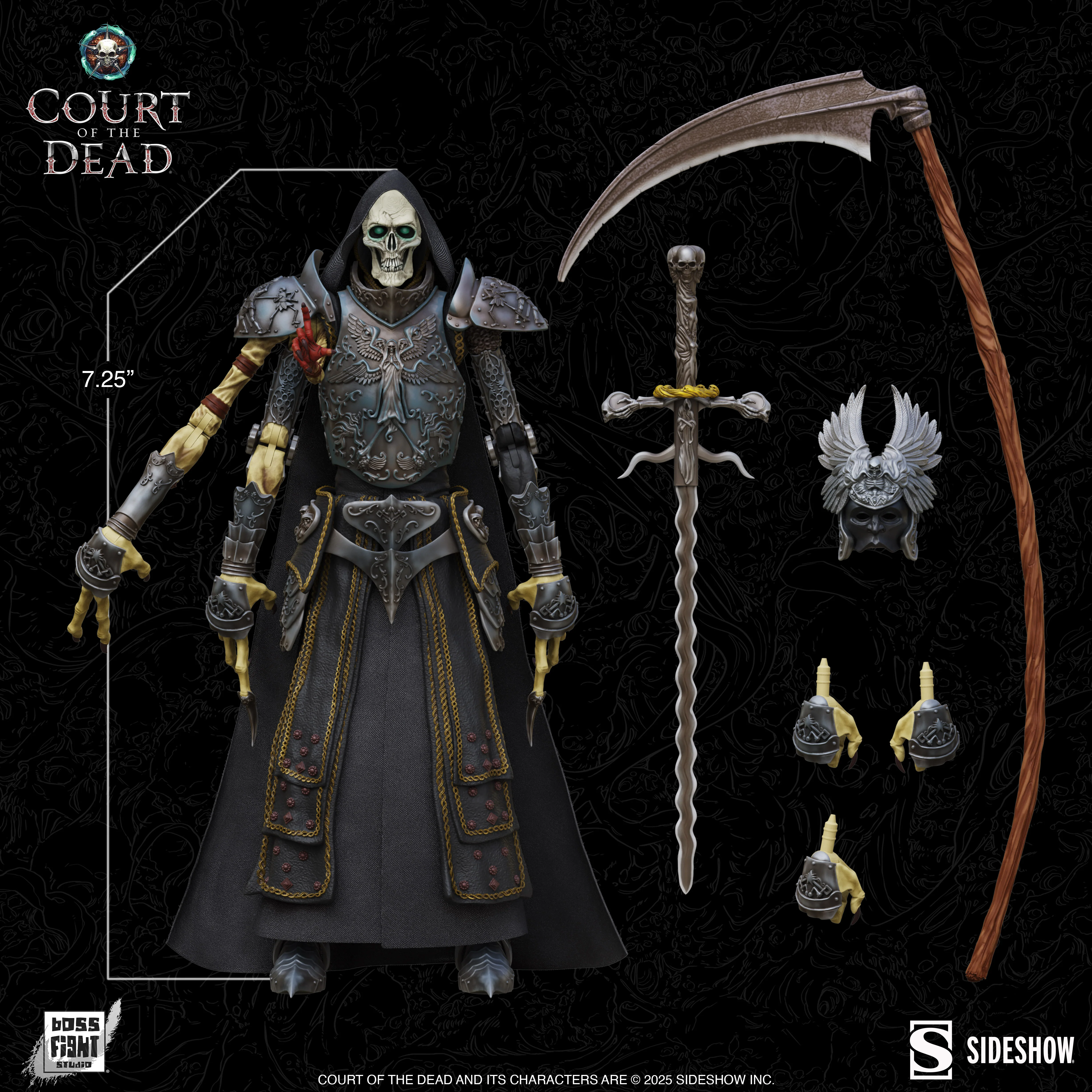 Court of the Dead 1:12th Scale Action Figure | Demithyle: The Reaper General - Image 6