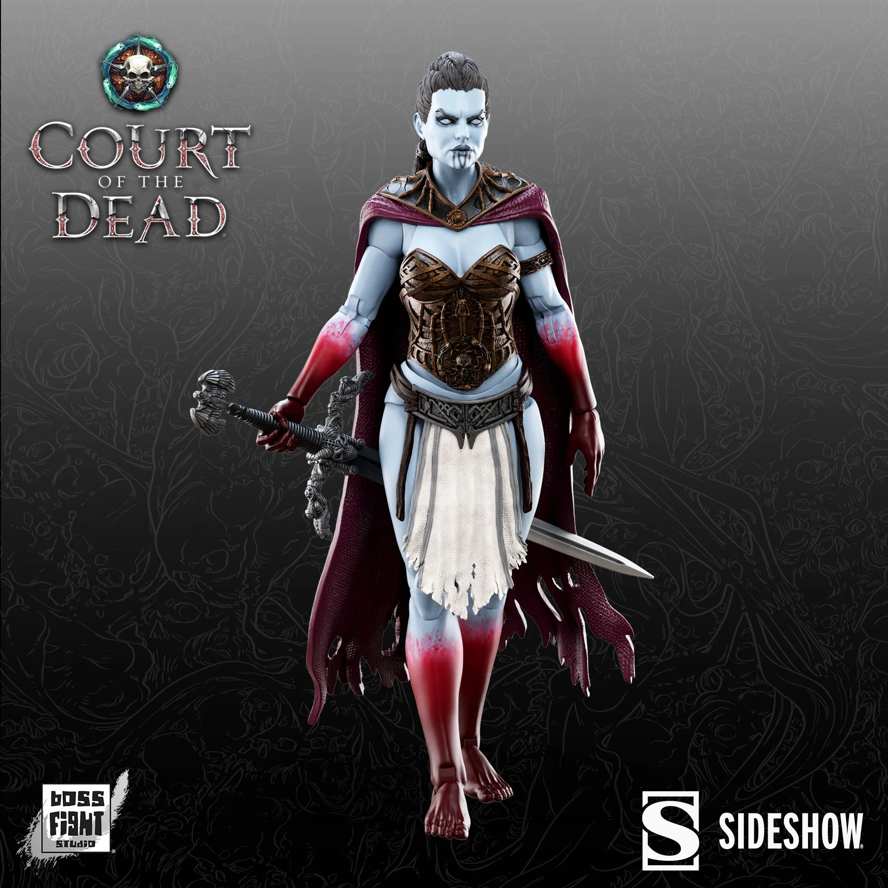 Court of the Dead 1:12th Scale Action Figure | Kier: Death’s Warbringer - Image 3