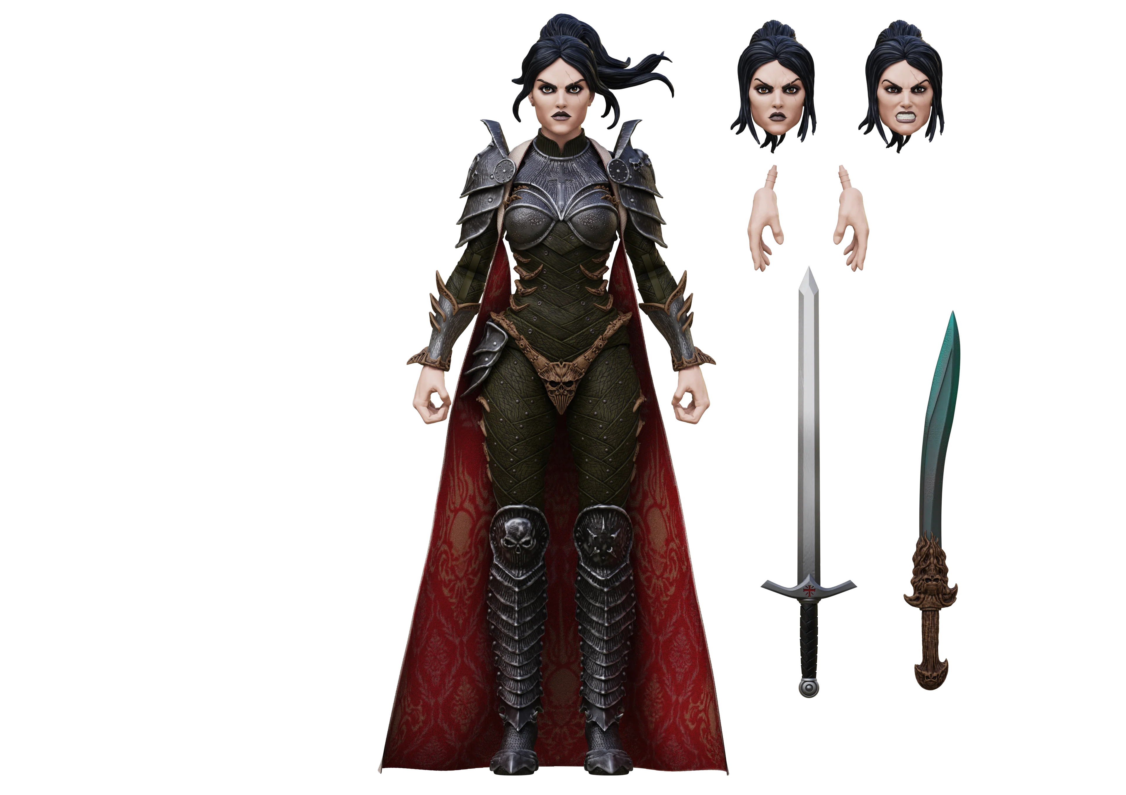 Court of the Dead 1:12th Scale Action Figure | Shard: Mortal Trespasser - Image 3