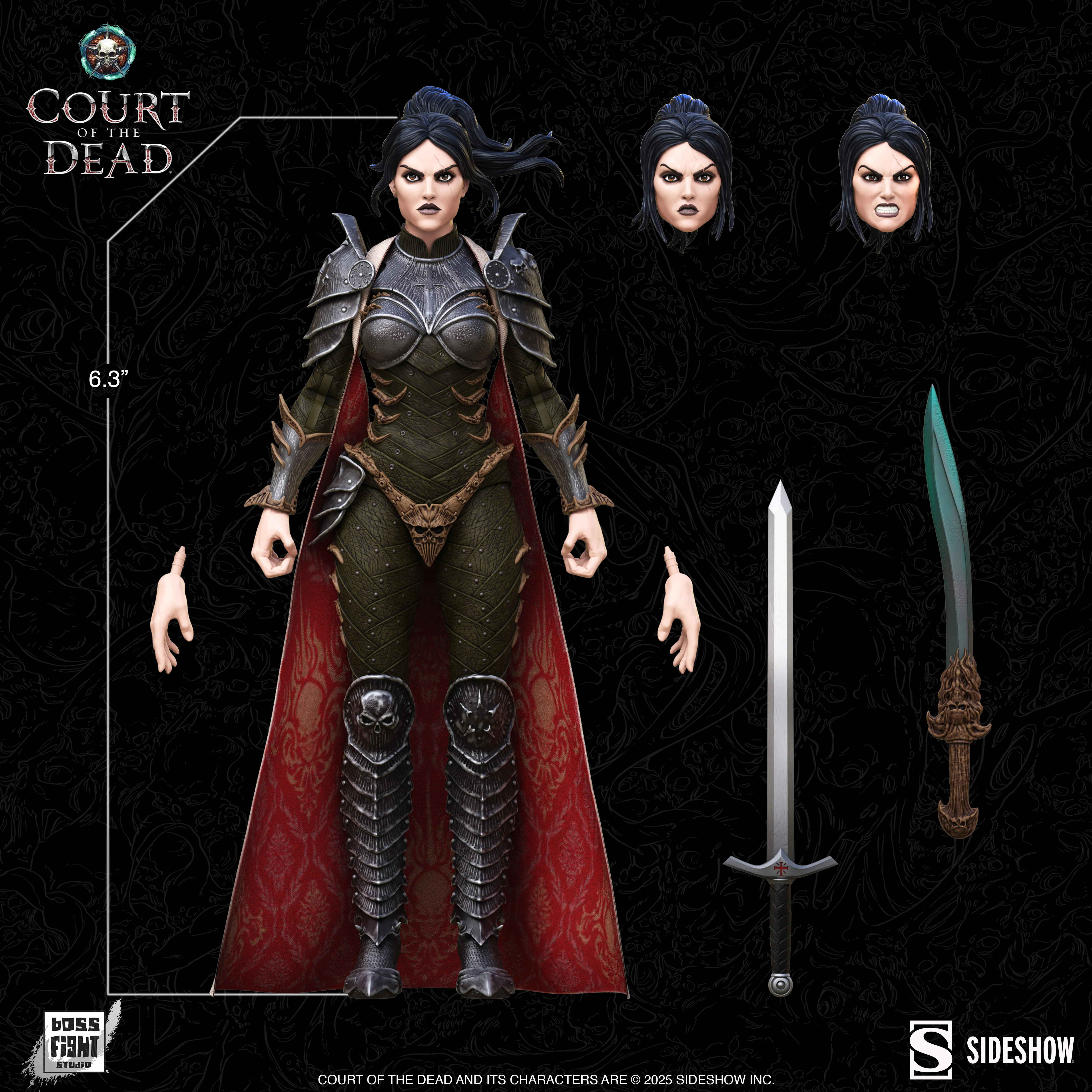Court of the Dead 1:12th Scale Action Figure | Shard: Mortal Trespasser - Image 6