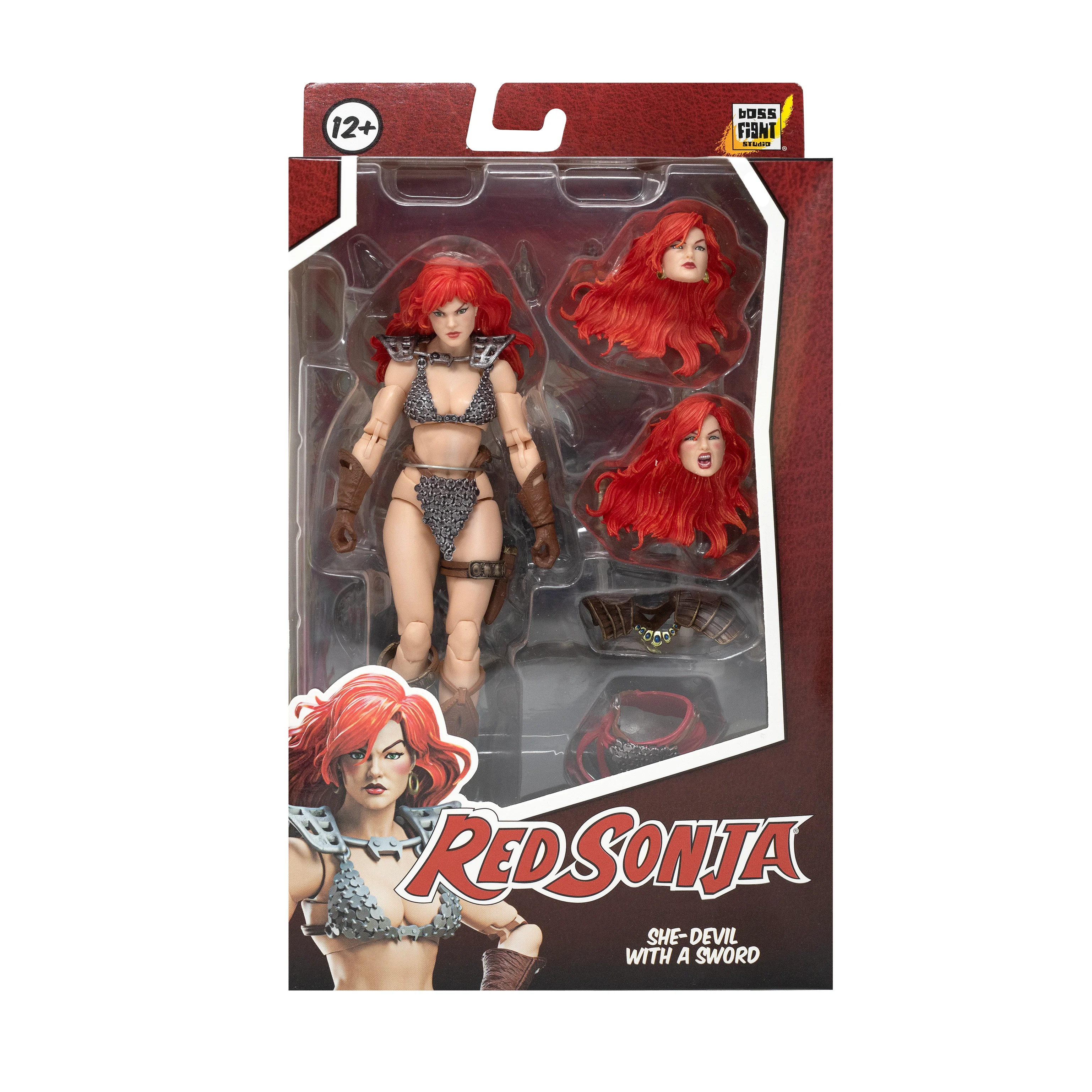 Red Sonja 1:12 Scale Epic H.A.C.K.S. Action Figure - Image 3