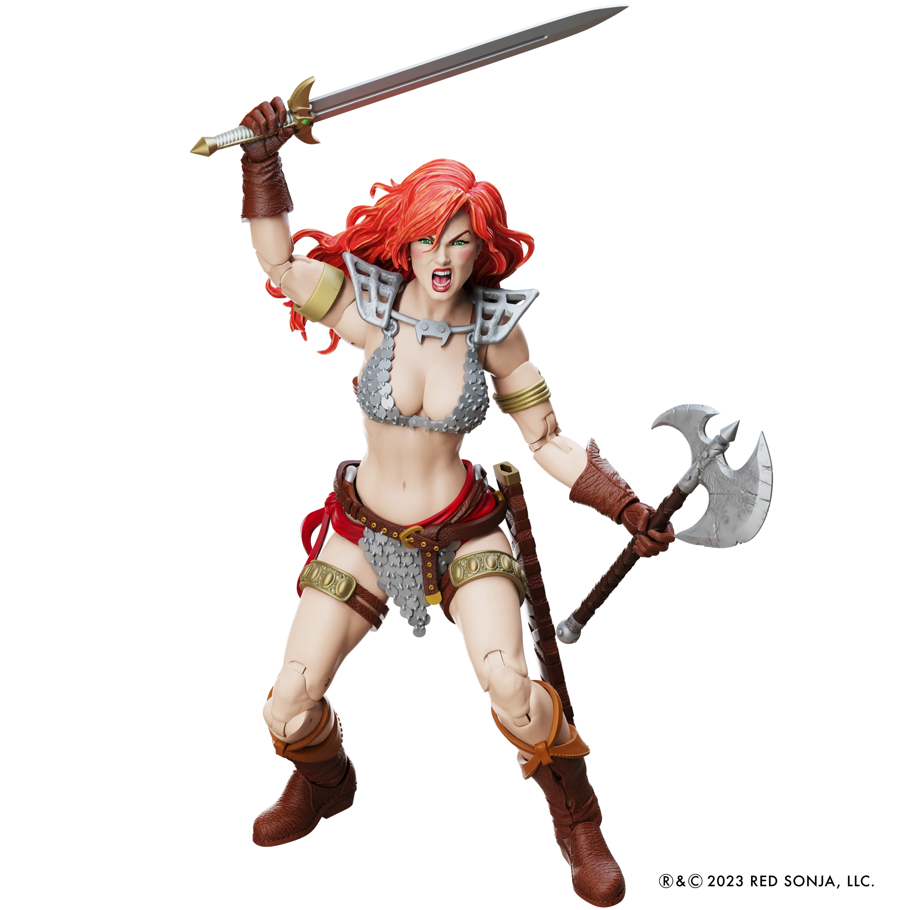 Red Sonja 1:12 Scale Epic H.A.C.K.S. Action Figure - Image 5