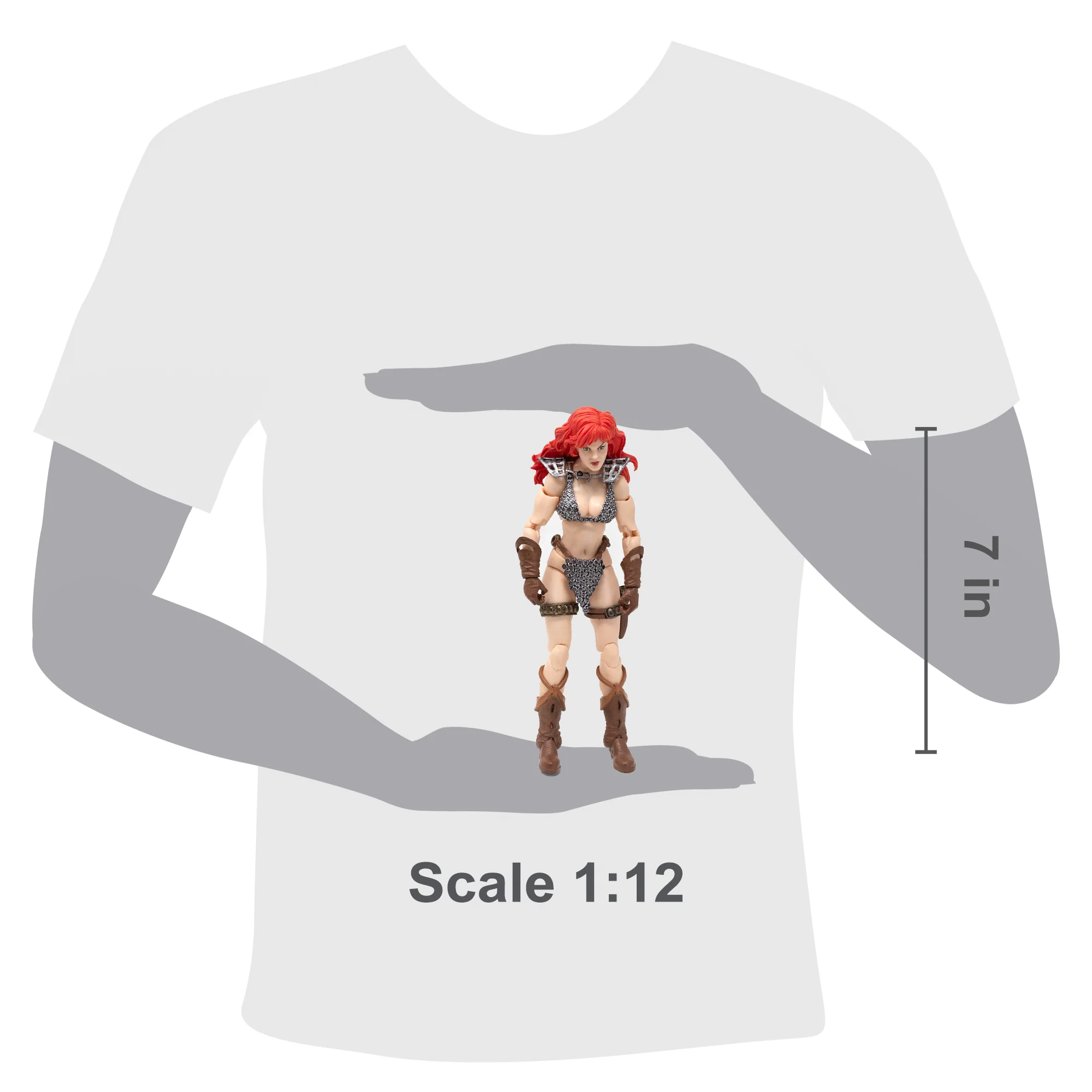Red Sonja 1:12 Scale Epic H.A.C.K.S. Action Figure - Image 7