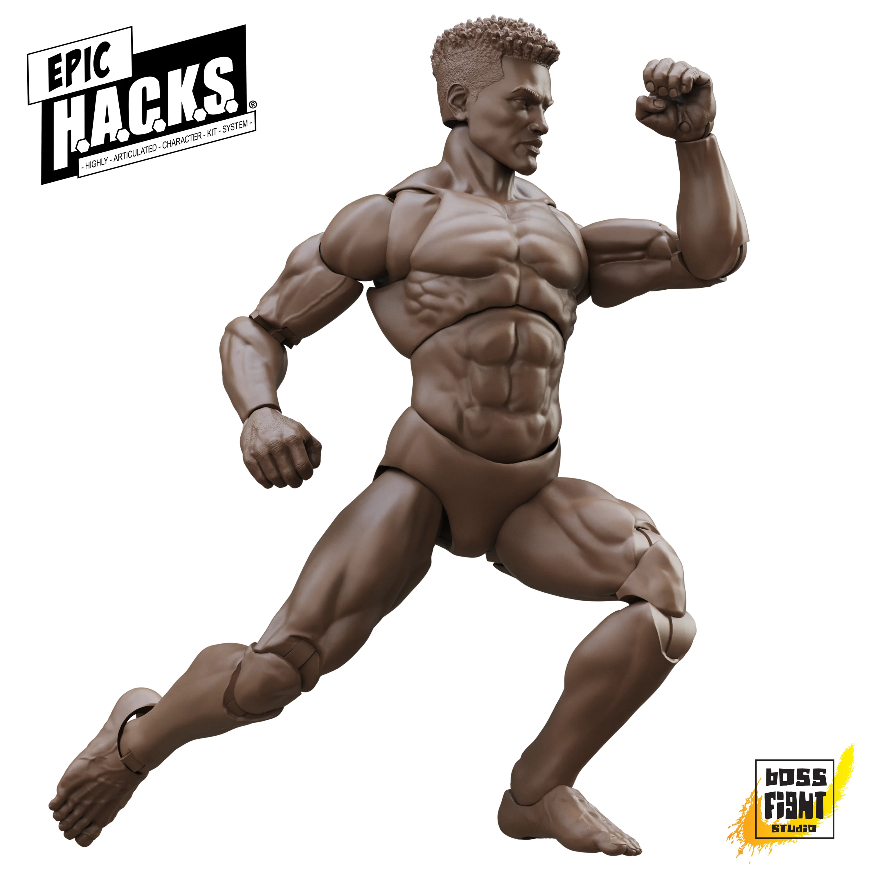 Epic H.A.C.K.S. Blanks: Coffee Brown Male - Image 6