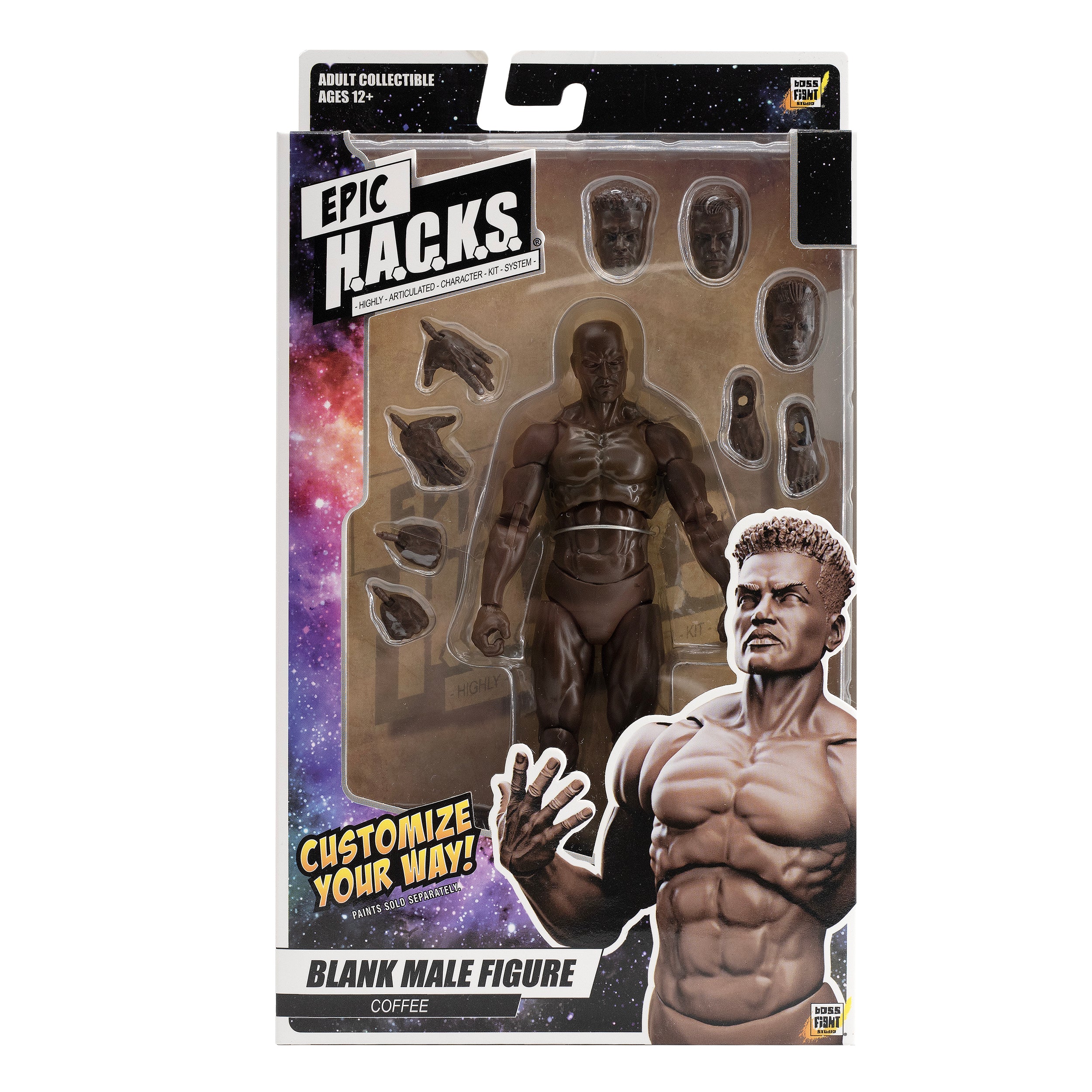 Epic H.A.C.K.S. Blanks: Coffee Brown Male - Image 7