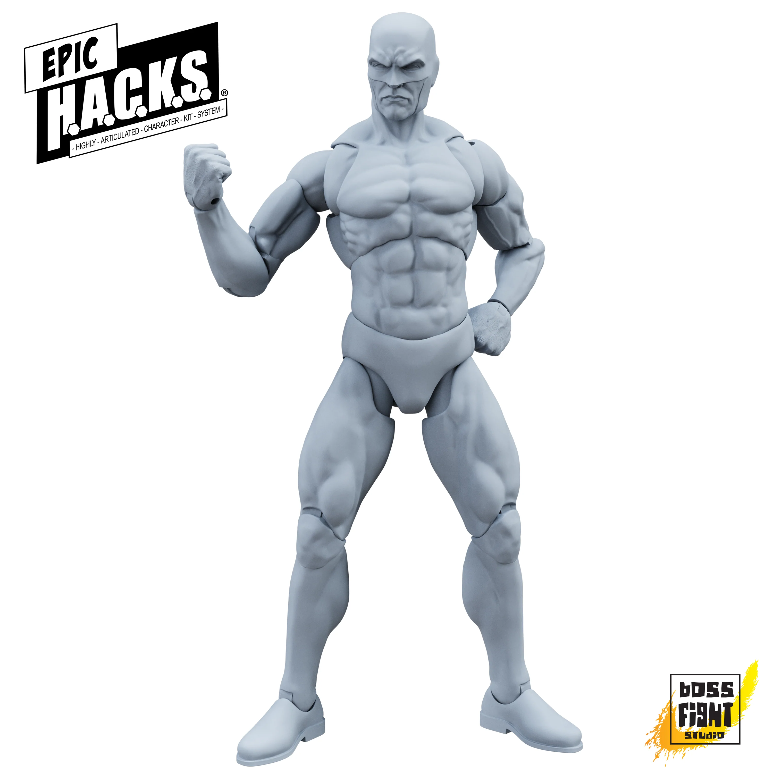 Epic H.A.C.K.S. Blanks: Shady Gray Male - Image 9