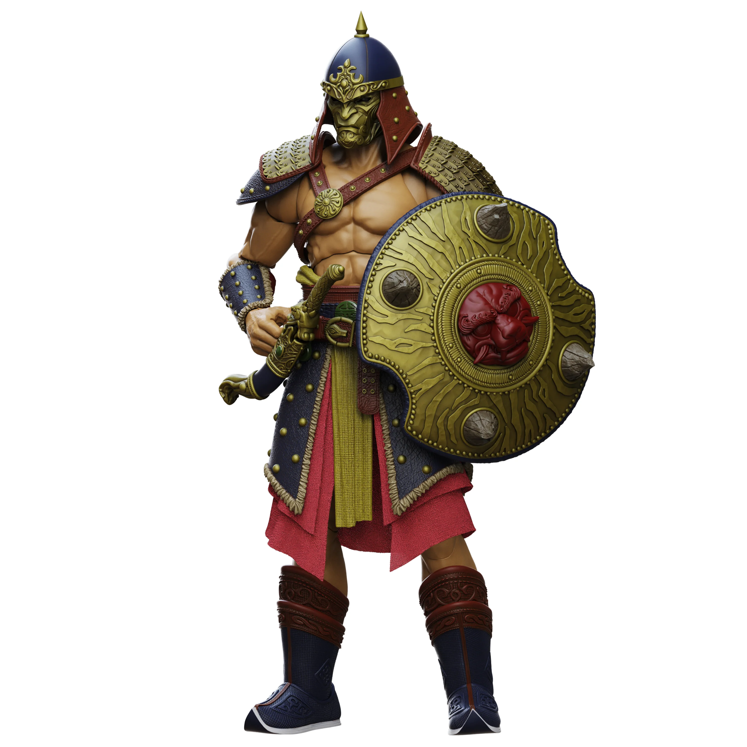 Epic H.A.C.K.S. Core 1:12 Scale Action Figure | Delger Bat: Beast Tamer Warlord - Image 6