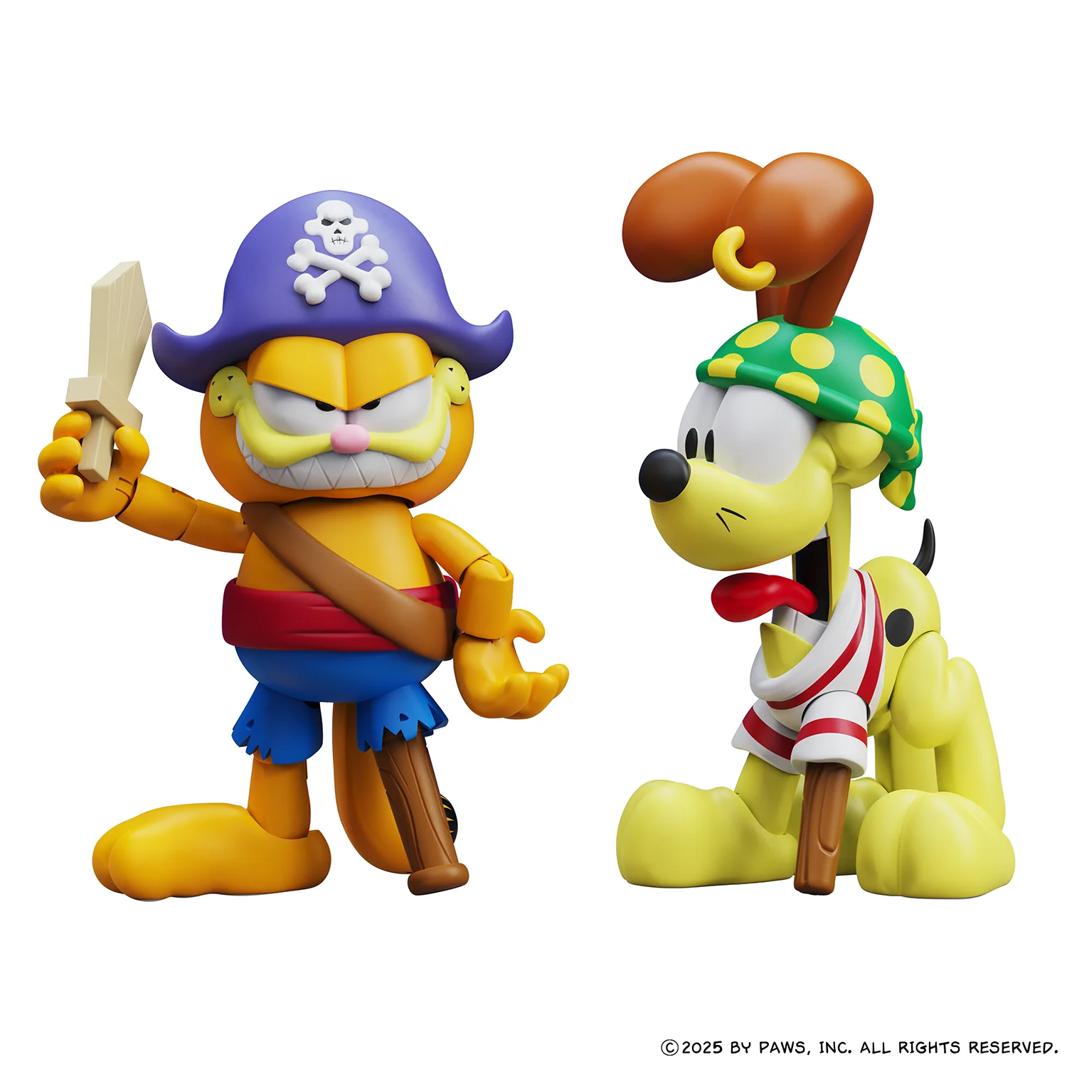 Garfield’s Halloween Adventure | Pirate Garfield and Pirate Odie 2pk - Image 4
