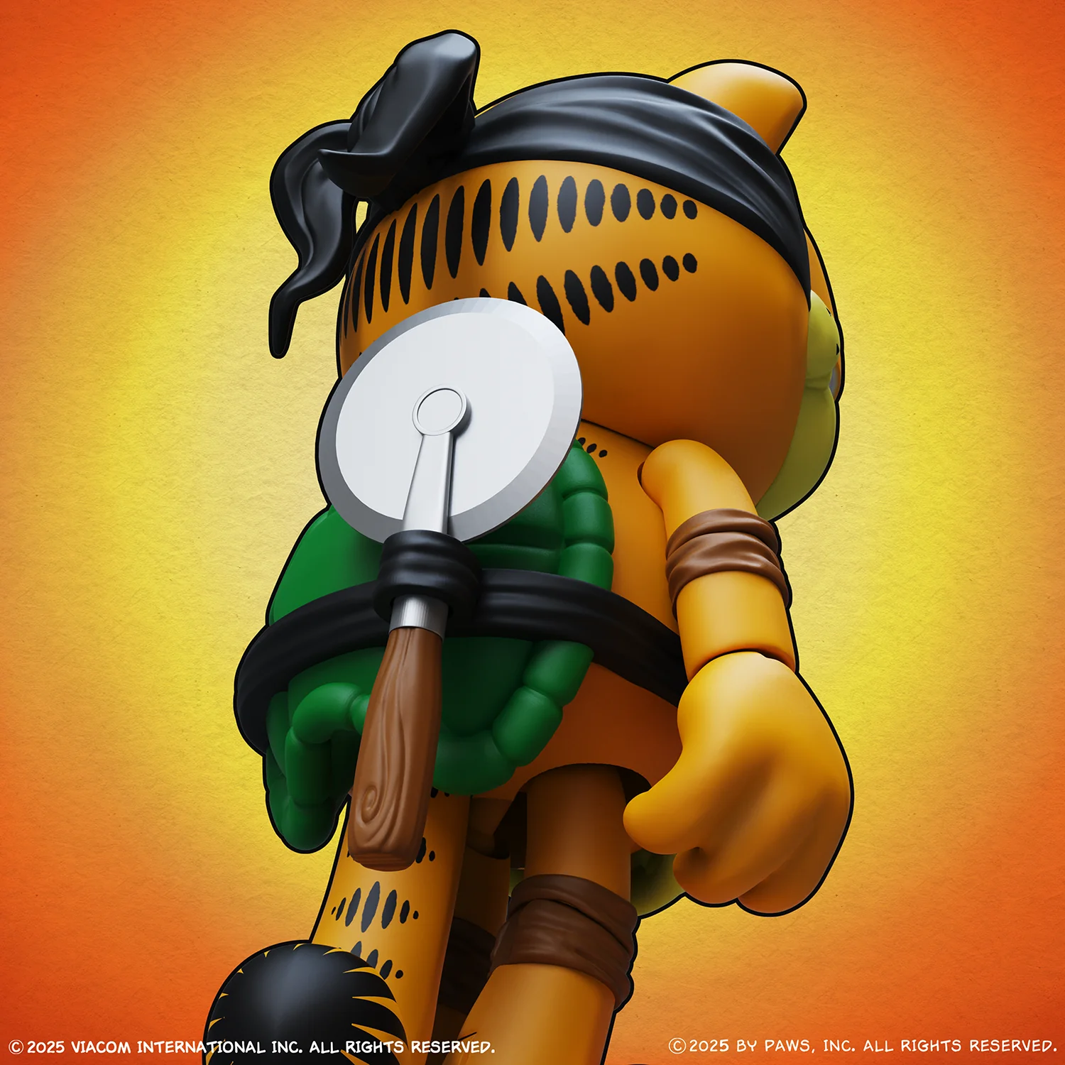 Garfield x Teenage Mutant Ninja Turtles | Garfello and Sidekick Odie 2pk - Image 8