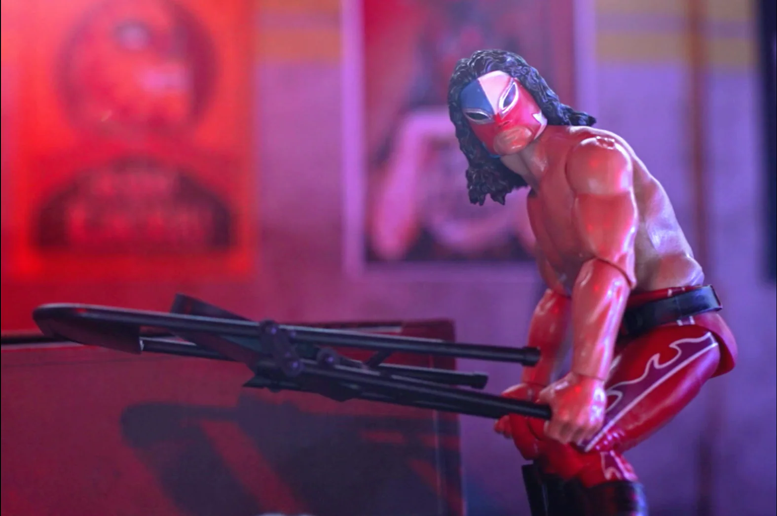 Legends of Lucha Libre - Premium Action Figure Accessory Set - Lucha De La Muerte - Image 5