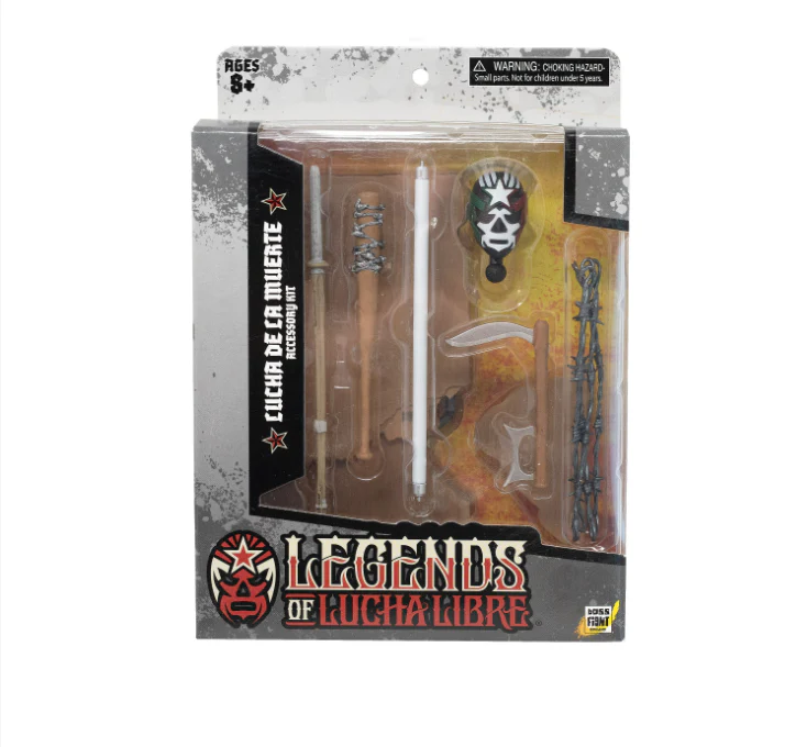 Legends of Lucha Libre - Premium Action Figure Accessory Set - Lucha De La Muerte - Image 6