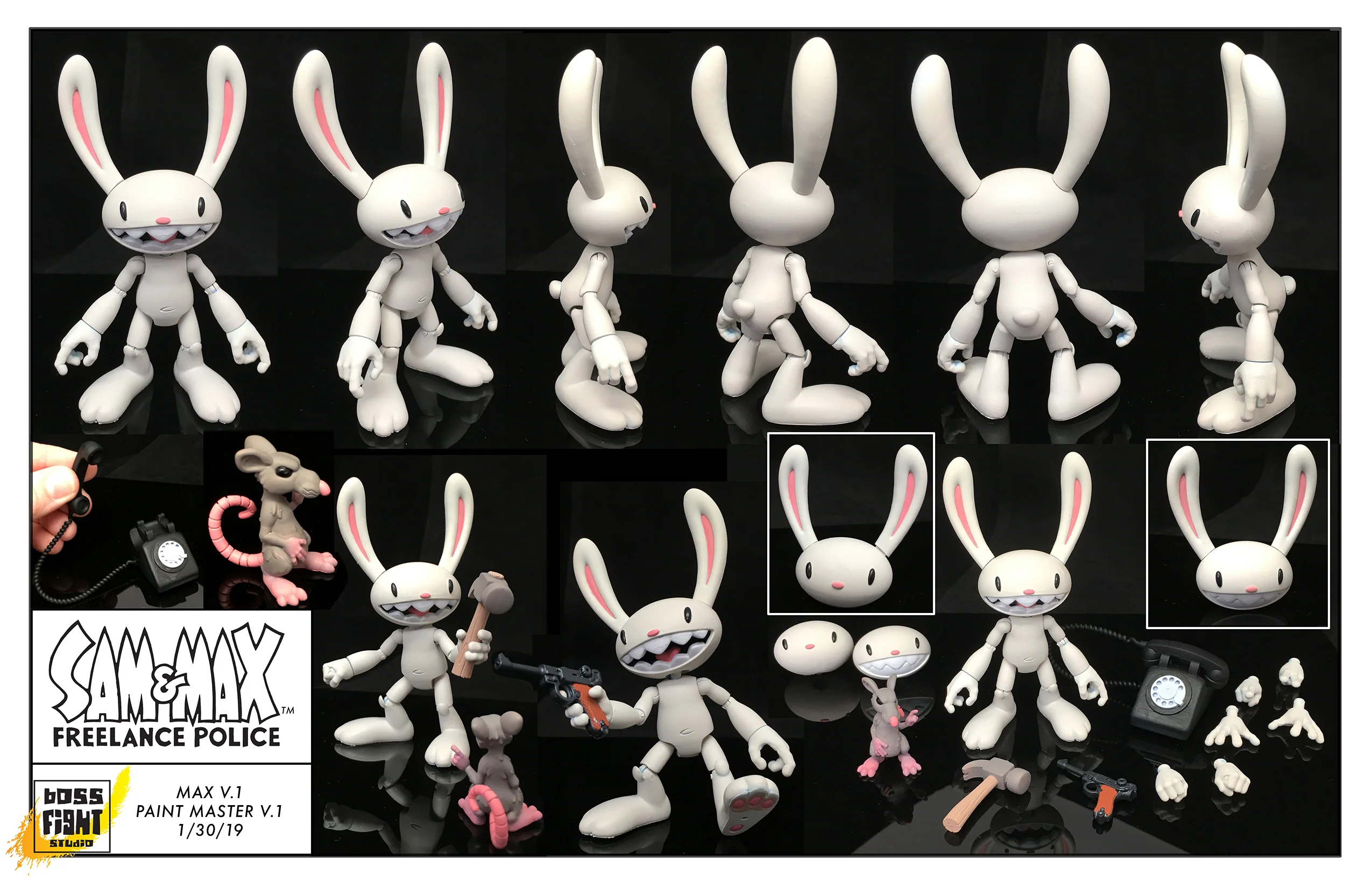 Sam & Max Series Action Figure - Wave 1 - Max - Image 5