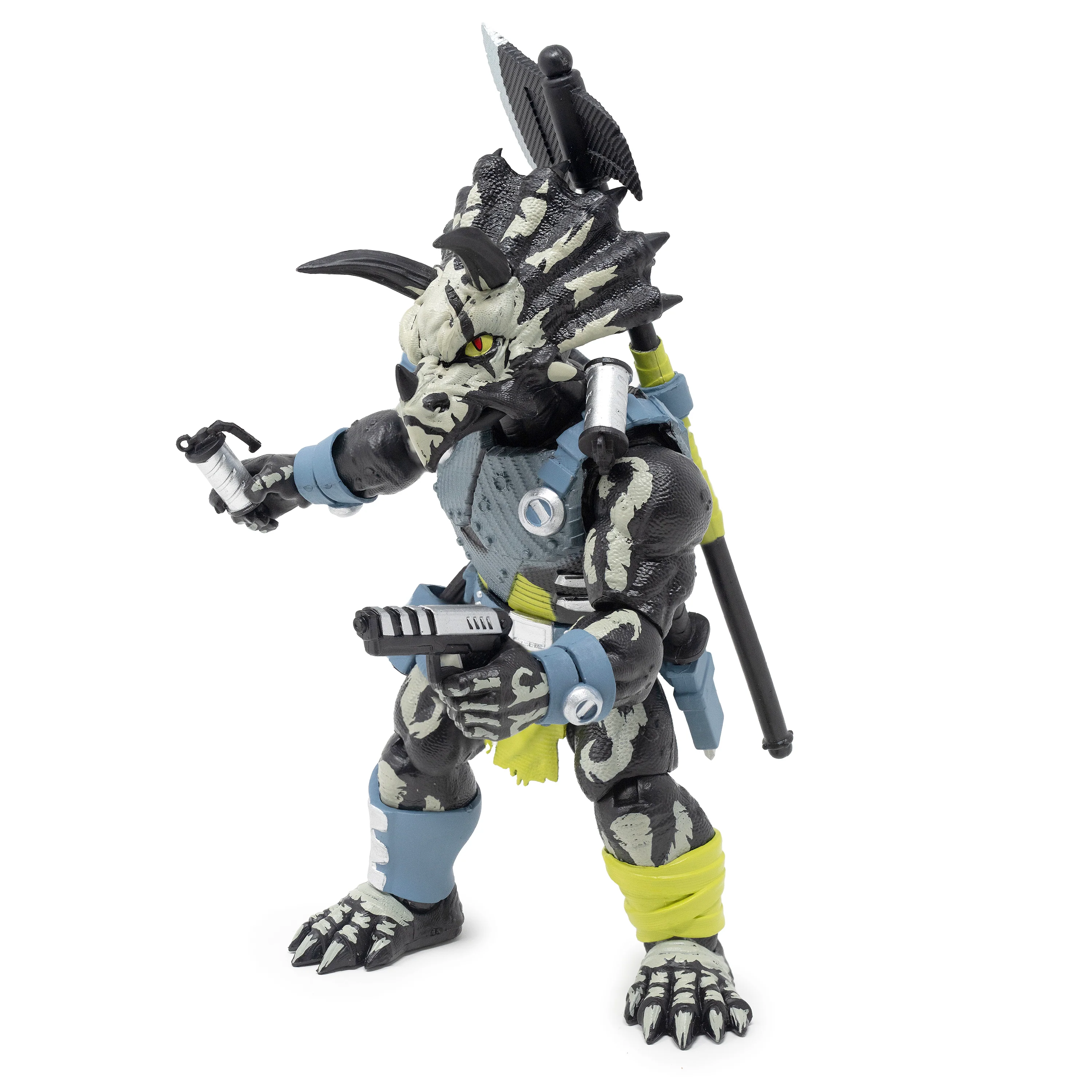 Saurozoic Warriors Action Figure: Triax Skiver (Night Lands Deco) - Image 10