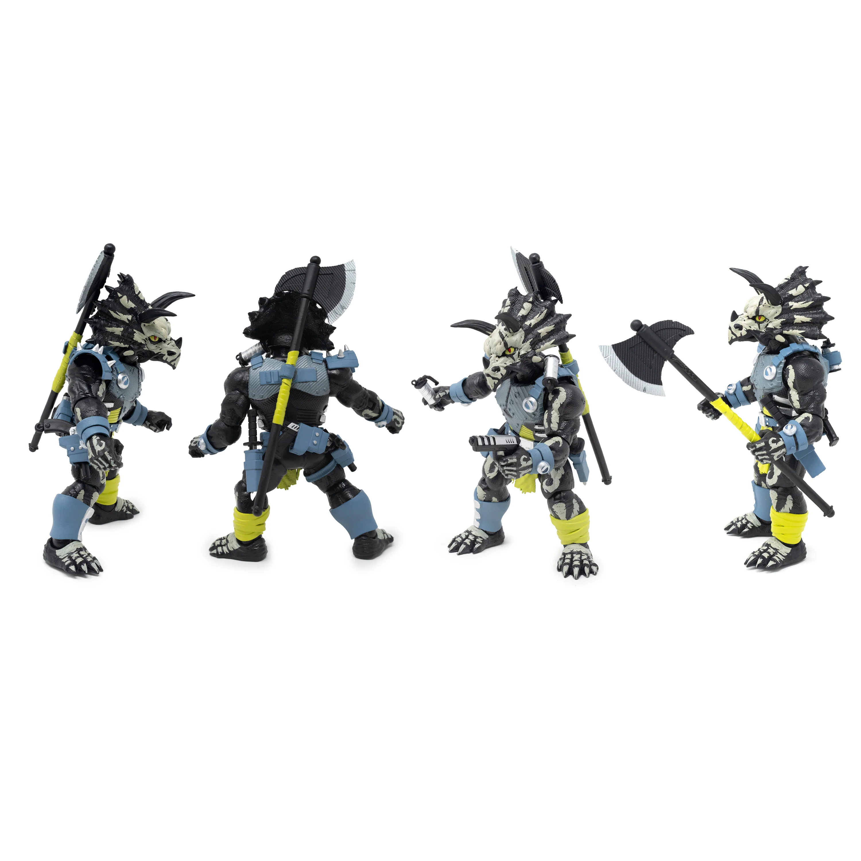 Saurozoic Warriors Action Figure: Triax Skiver (Night Lands Deco) - Image 4
