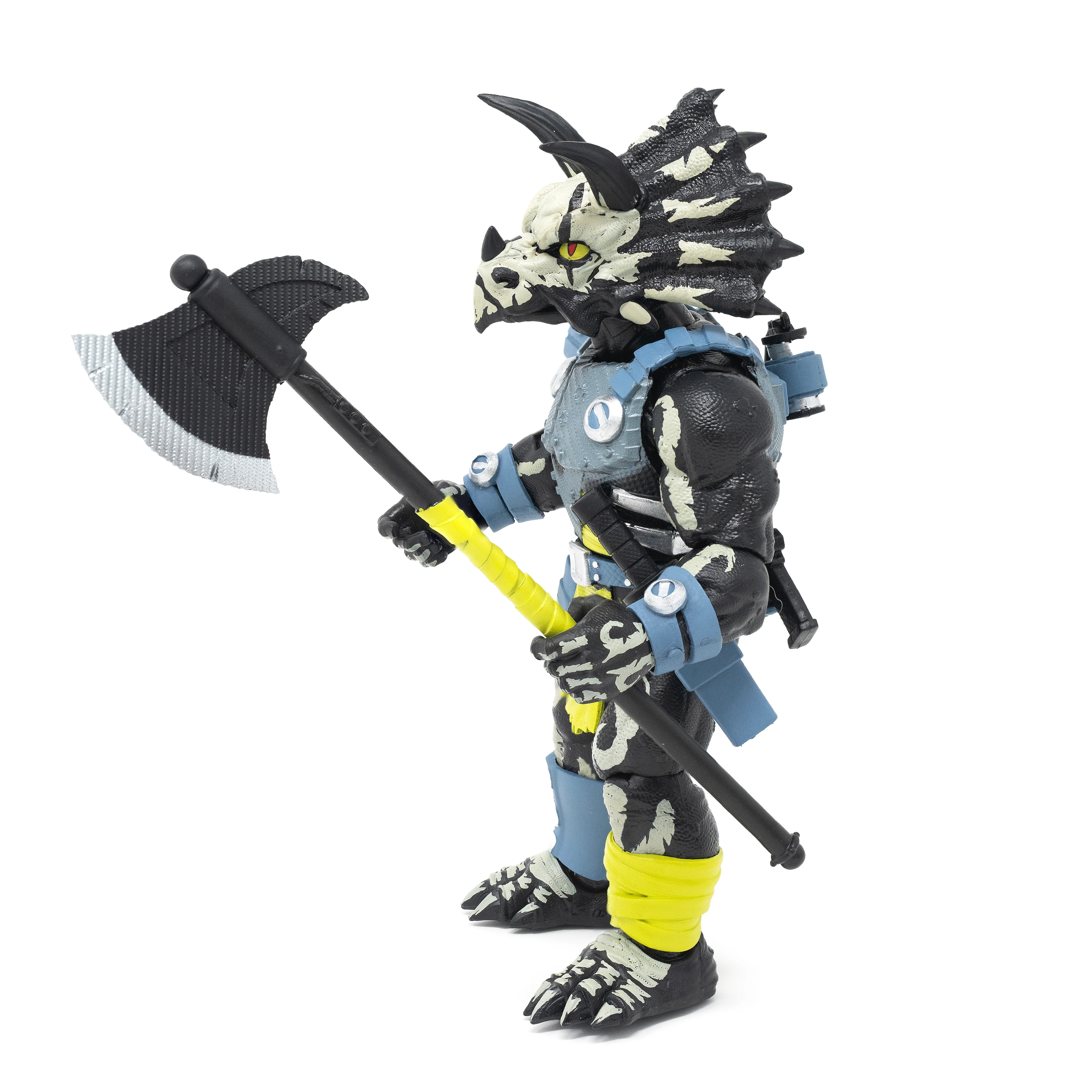 Saurozoic Warriors Action Figure: Triax Skiver (Night Lands Deco) - Image 7