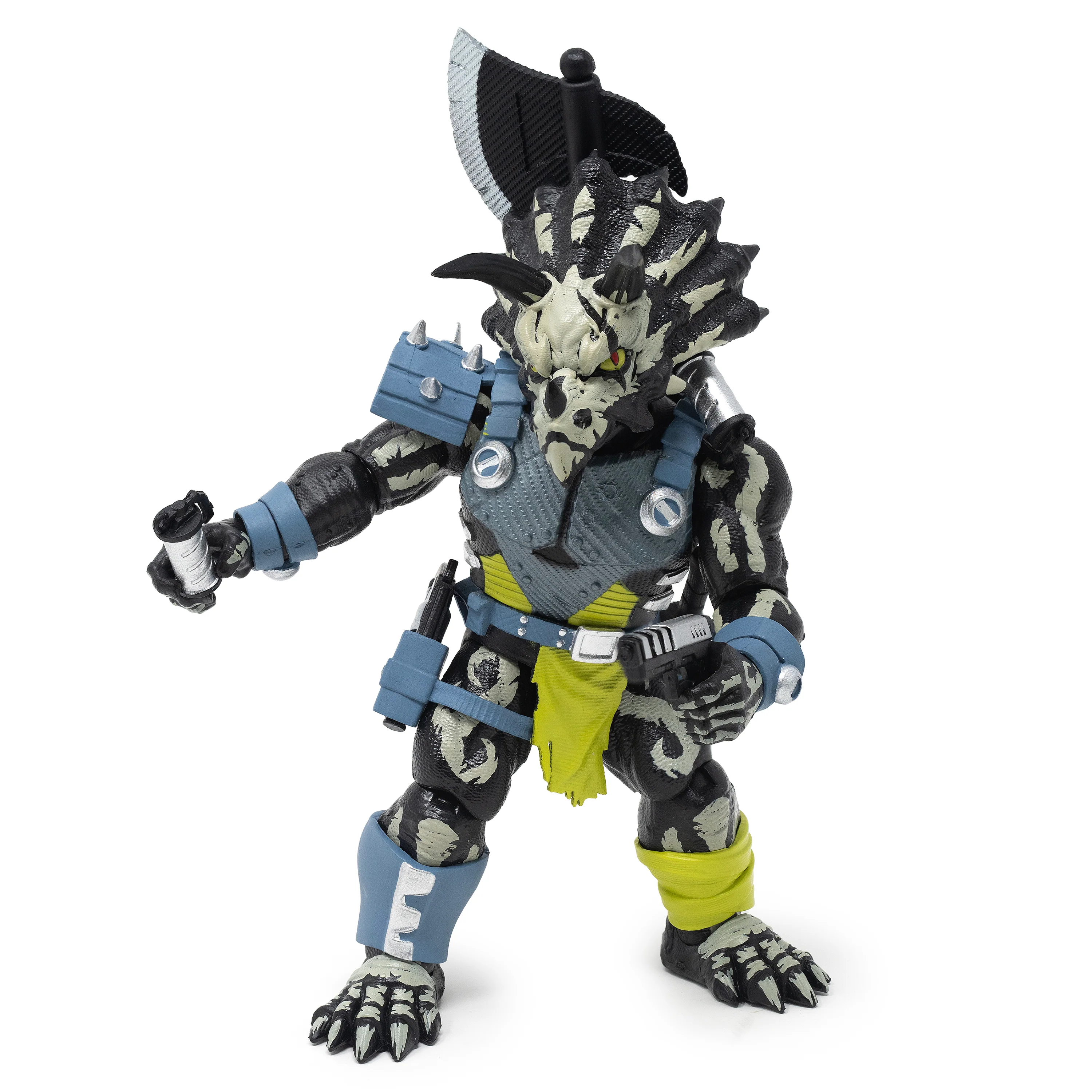 Saurozoic Warriors Action Figure: Triax Skiver (Night Lands Deco) - Image 9