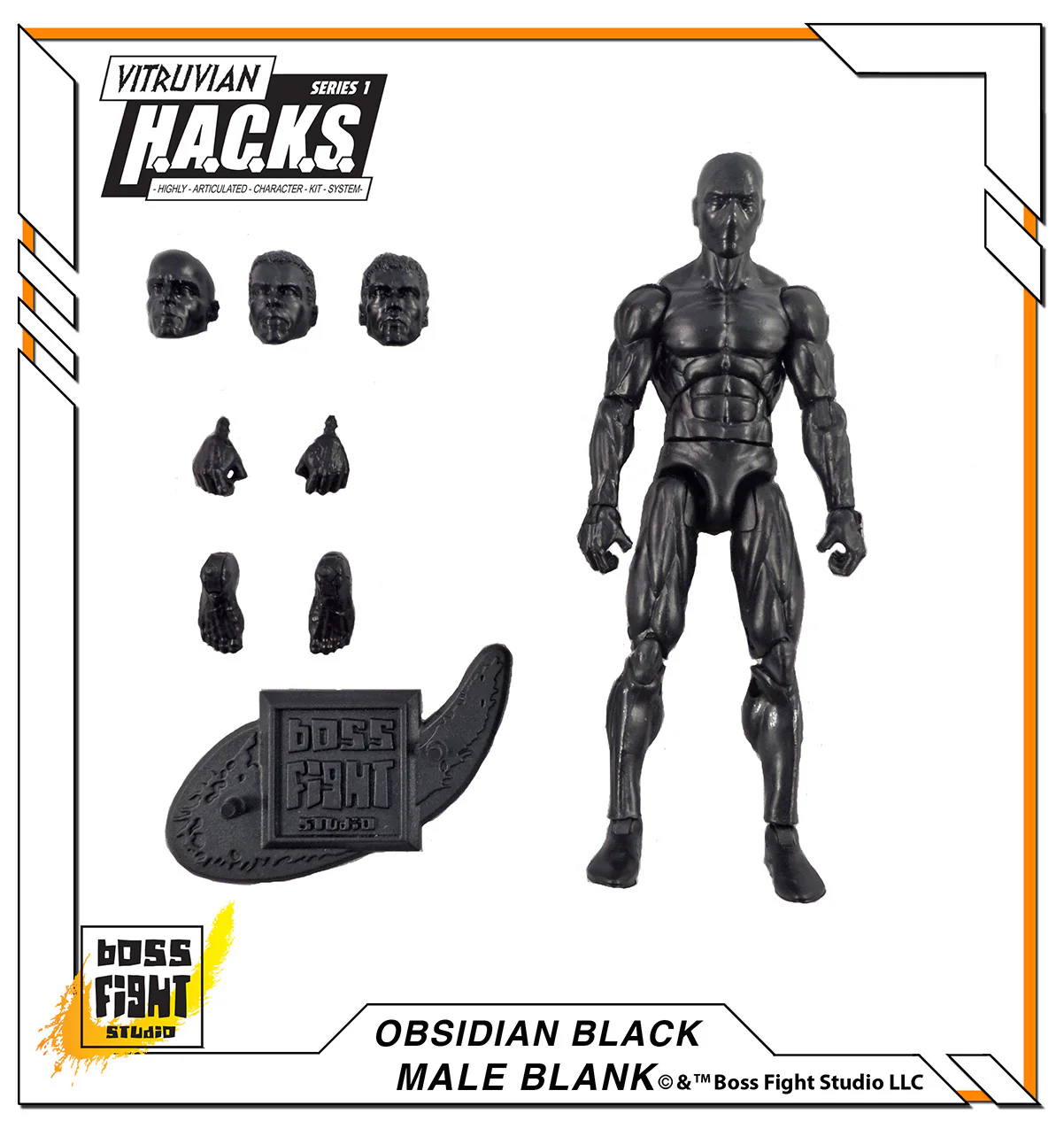 Vitruvian H.A.C.K.S. Action Figure Blank - Male Body - Image 14