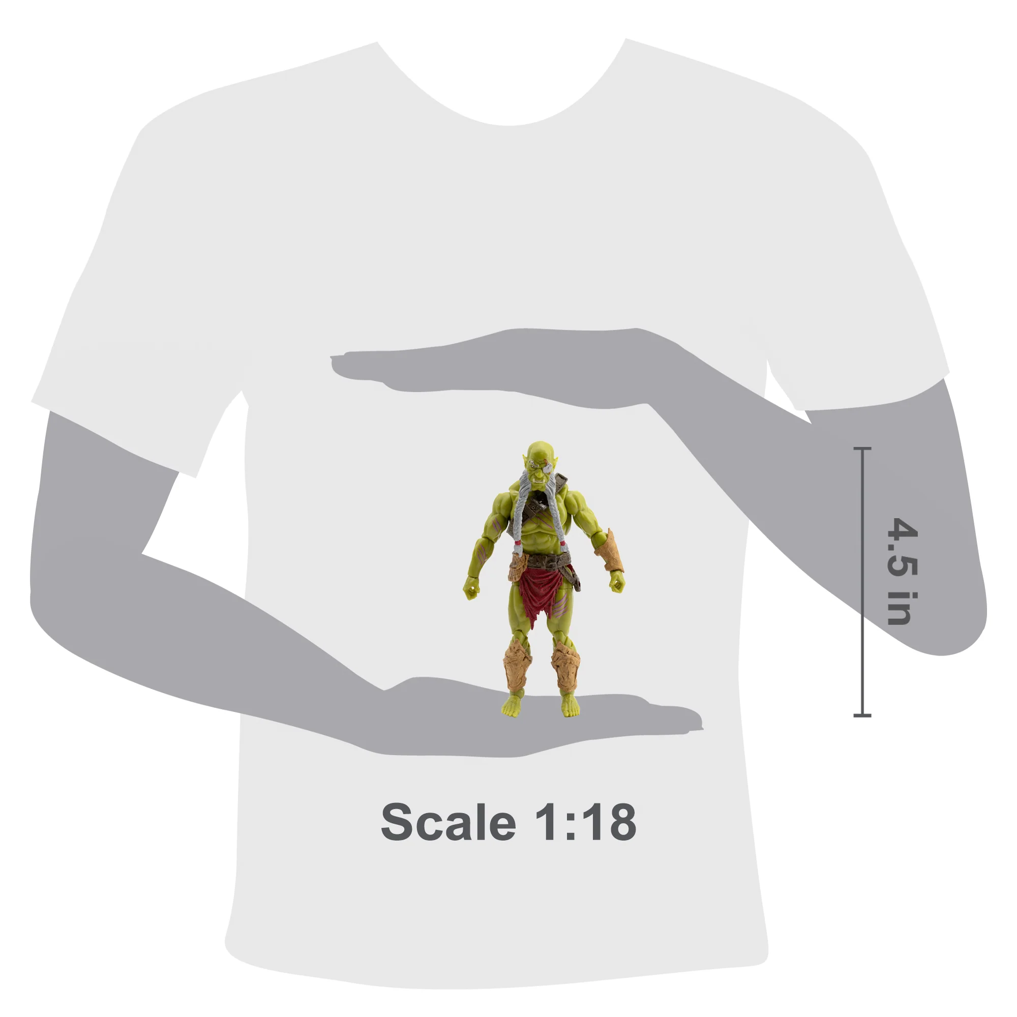 Vitruvian H.A.C.K.S. Action Figure - Bur’Zagi (Mighty Orc Sovran) - Image 5