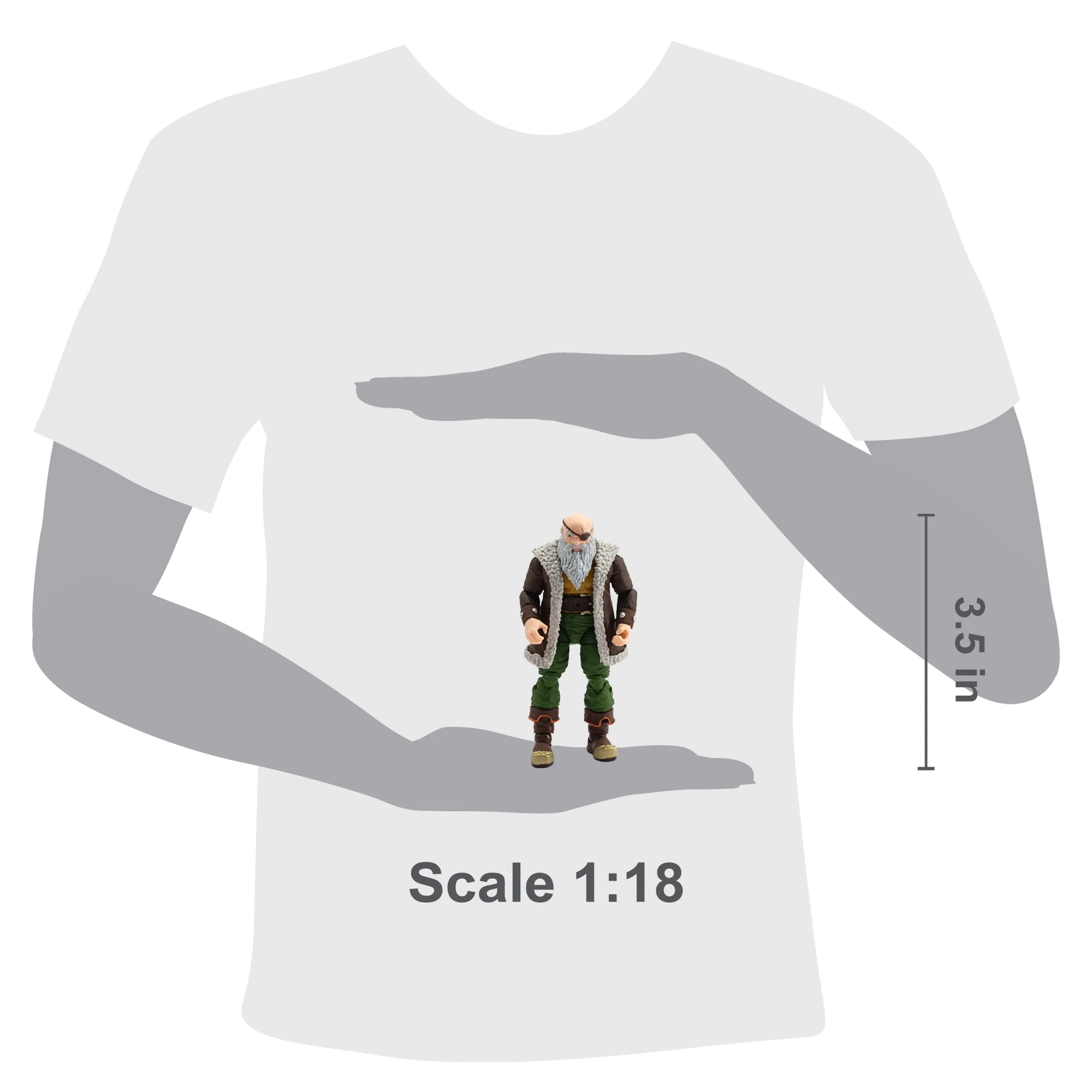 Vitruvian H.A.C.K.S. Action Figure - Grimgrom (Dwarf Mercenary) - Image 6