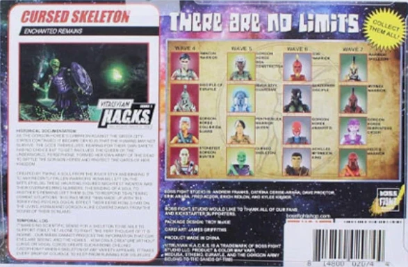 Vitruvian H.A.C.K.S. Action Figure: Cursed Skeleton - Image 15